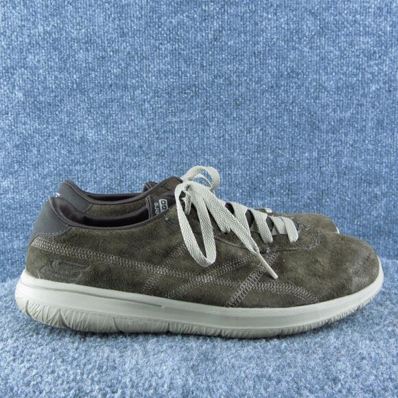 SKECHERS On THE Go‎ City Choco Women Sneaker Shoes Size 8.5 Medium Brown Leather - Picture 4 of 10